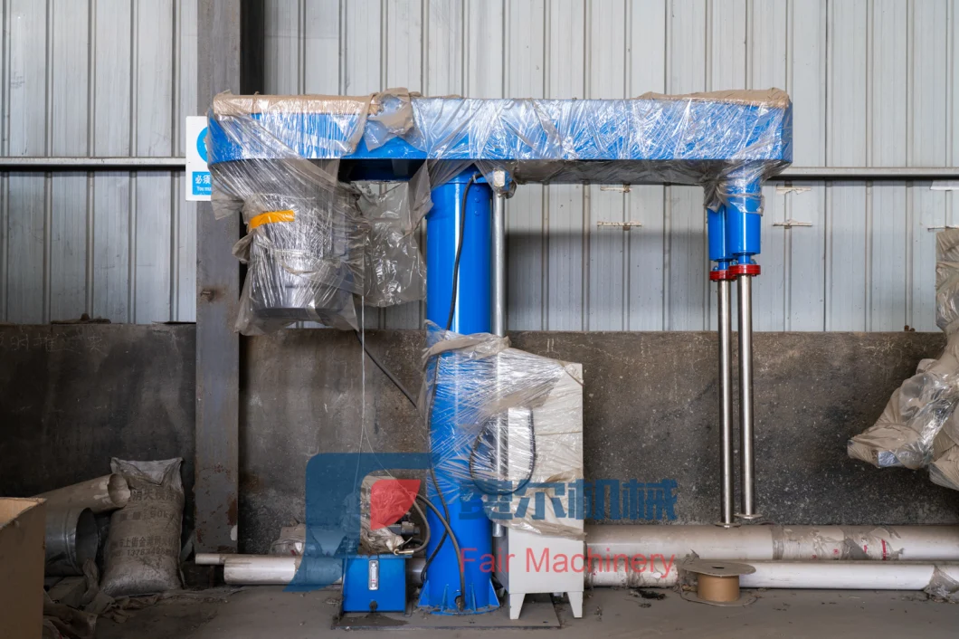 Disperser Agitator Chemical Liquid Automatic Paint Coating Mixer with Electric Hydraulic Lifting