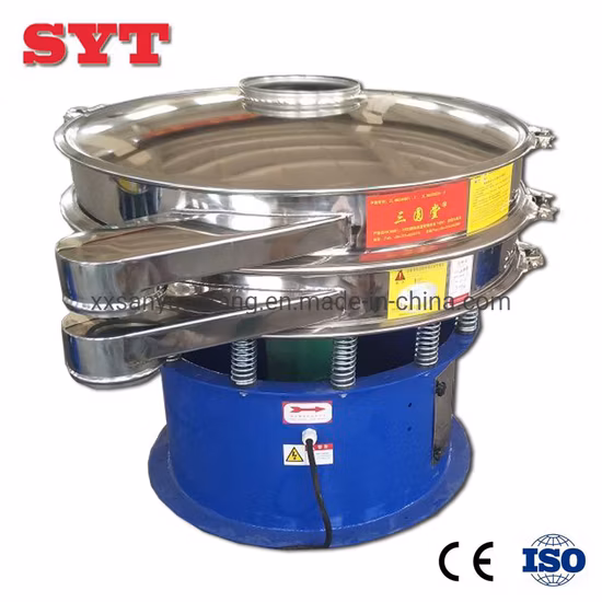 Industrial Spice Sifter Sieve Fine Powder Filter Machine