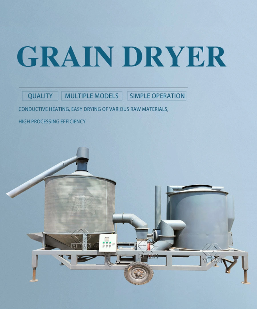 Agriculture Used Buckwheat Chickpeas Bean Maize Drying Machine Cereal Dryer