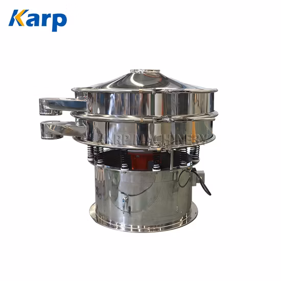 Gaofu Hot Sale Carbon Steel Tumbler Vibrating Screen Sieve Rotary Swing Vibration Sifter